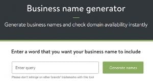 Business Name Generator