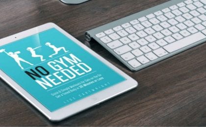 Keeping fit as a freelancer, No Gym Needed ebook