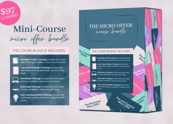 Micro Offer Mini-Course Bundle