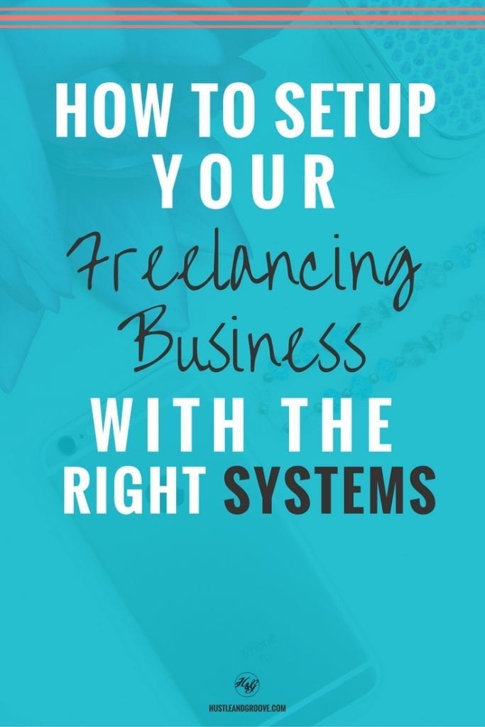 Implementing the right systems in your freelancing business is key to your success. Click through to learn more.