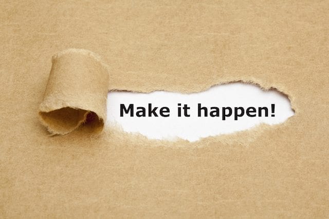 Make it happen - change your workspace