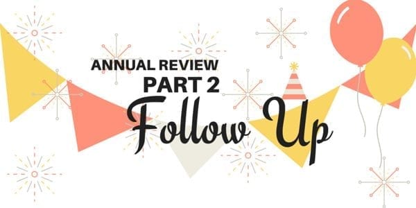 My Annual Review (Part 2) — Follow-up