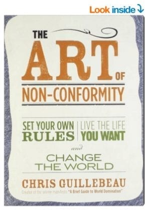 Book review of Chris Guillebeau's book The Art of Non-Conformity