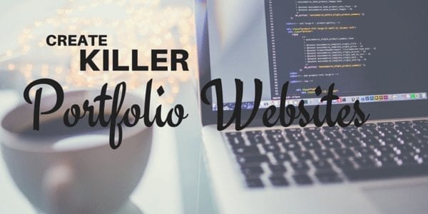 How to create a killer portfolio website as a freelancer. Find out more on www.hustleandgroove.com