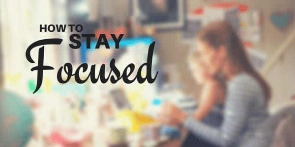 Staying focused during side hustle hours