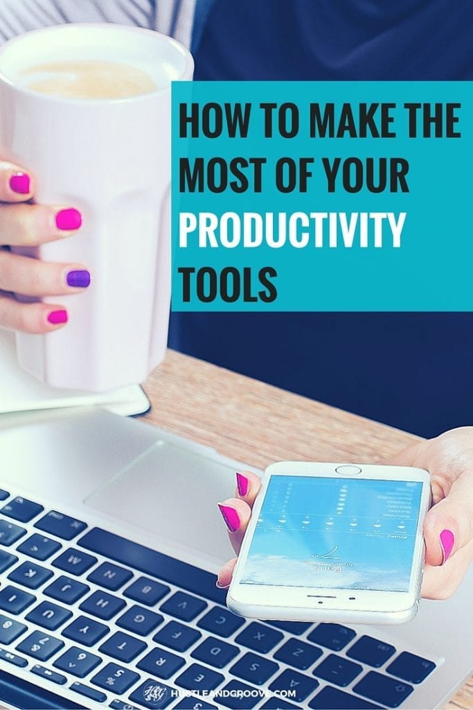 Productivity tools and how to use them in your side business #sidehustle #freelancing #bloggingtips