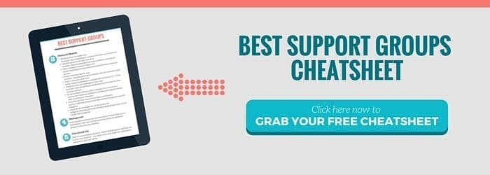 Cheat sheet for best support groups