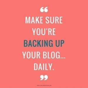 Back up your blog!
