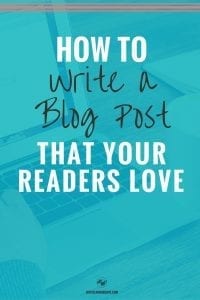 How to Write a Blog Post Using Your Unique Voice - Hustle & Groove