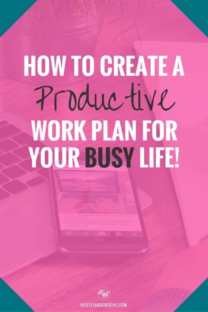 7 Tips on How to Create a Productive Work Plan for Your Busy Life! Click through to learn more.