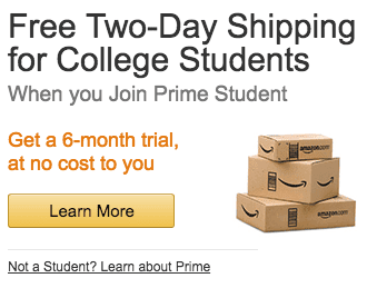 Amazon Prime options