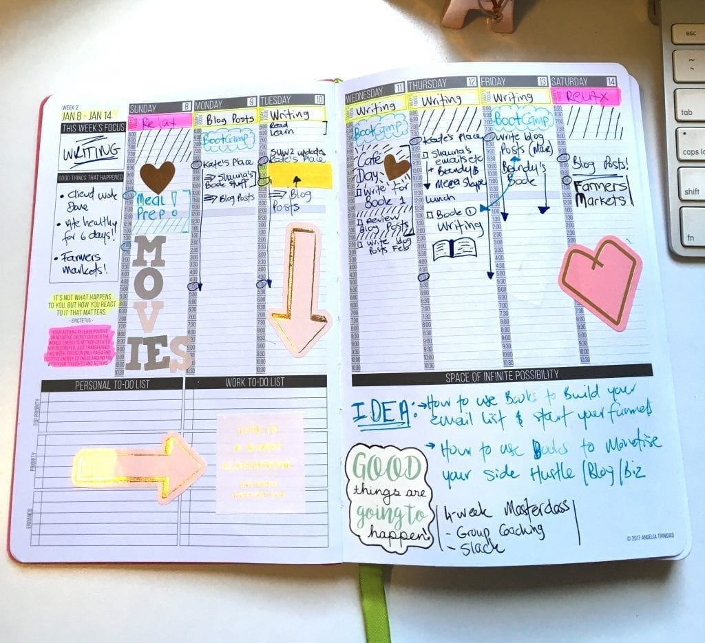 Sneak peek inside my Passion Planner