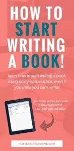 How to start writing a book with these crazy easy steps