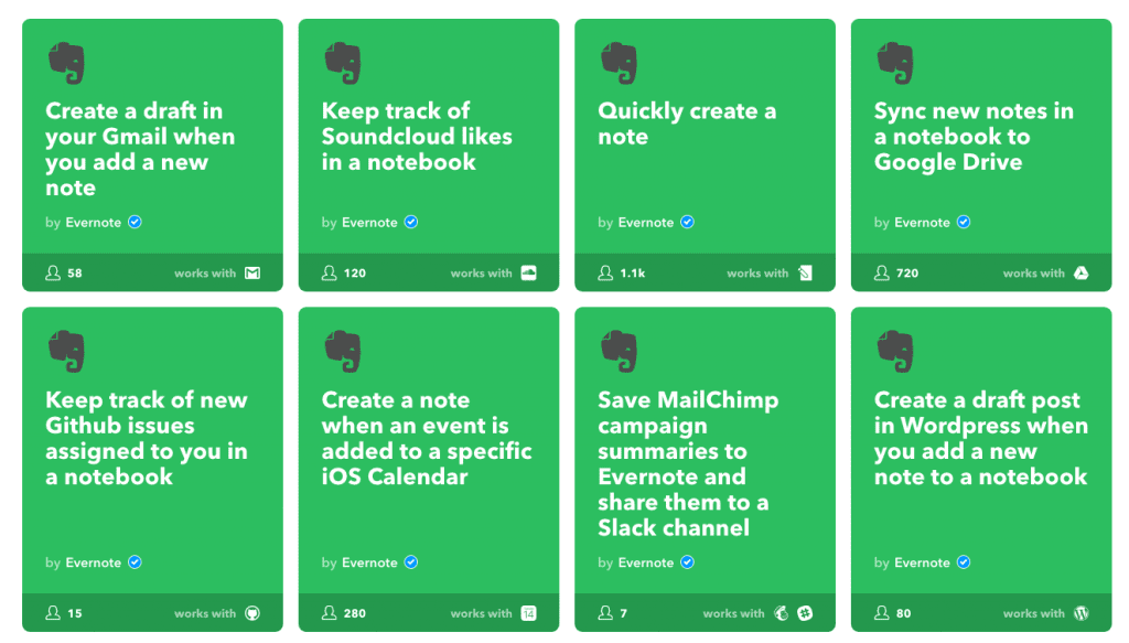 Evernote Hacks with IFTTT