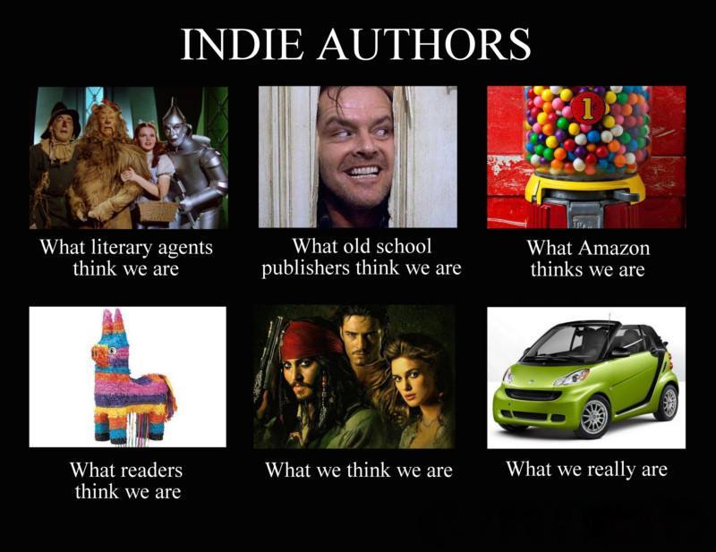 indie authors meme