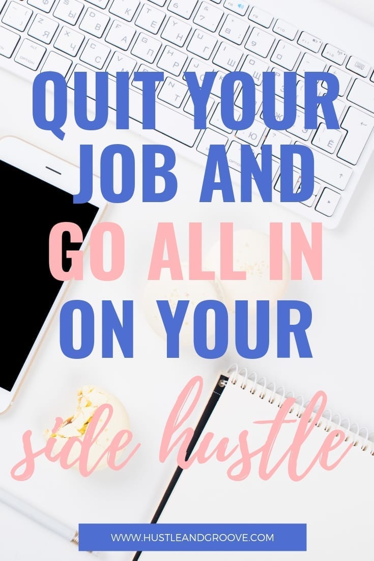 When to go full-time in side hustle