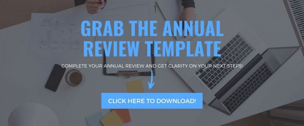 2019 annual review template