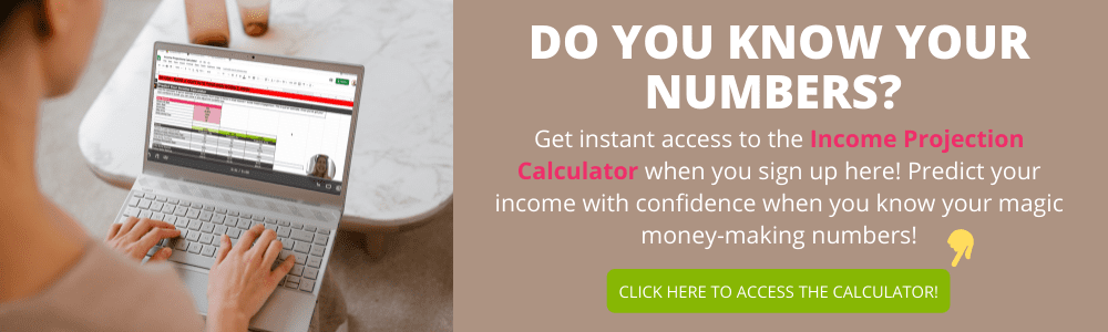 Income projection calculator