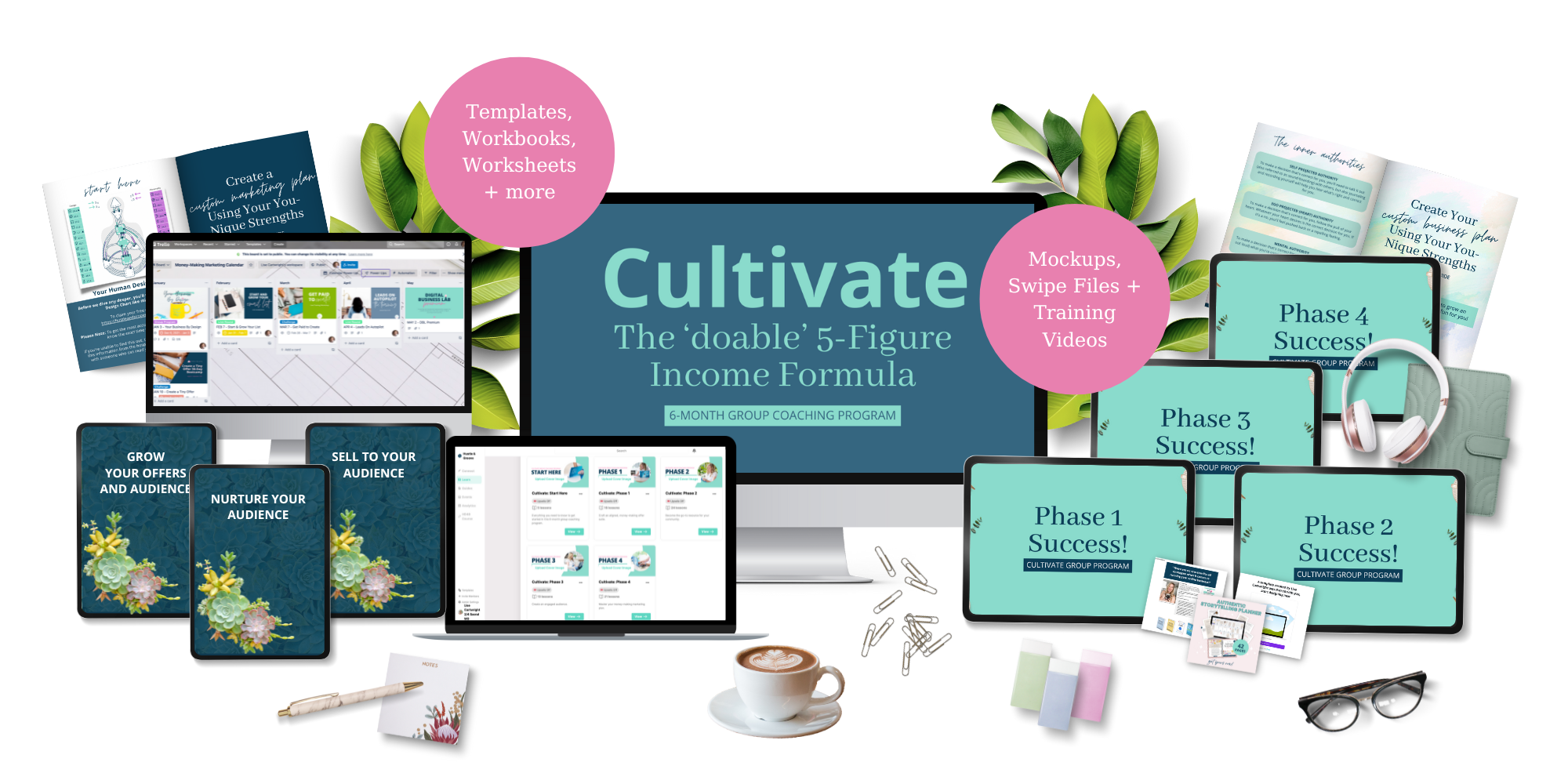 Join The Cultivate 6-month Group Coaching Program
